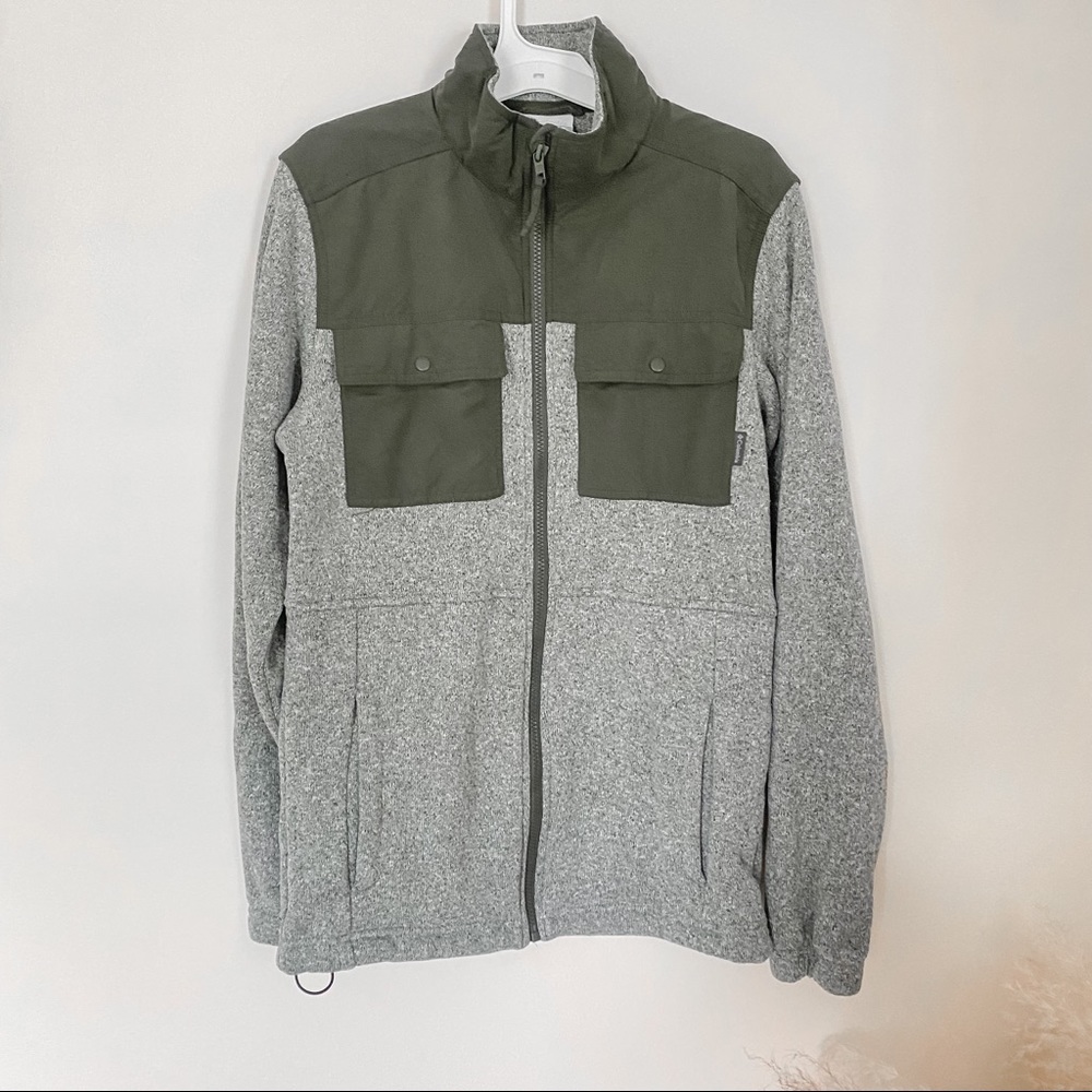Columbia Gray and Green Women's Jacket